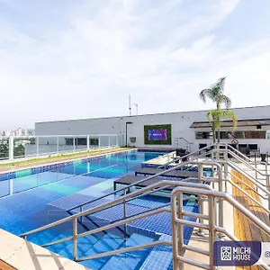 Apartamento Charmoso Studio Expo Cn Ac/wf/com Garagem, São Paulo